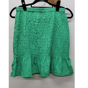 Vero Moda Green Hollo Skirt Size Medium
